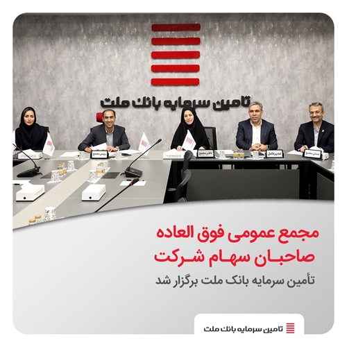 سهام-مجمع عمومی فوق العاده صاحبان سهام شرکت تامین سرمایه بانک ملت برگزار شد